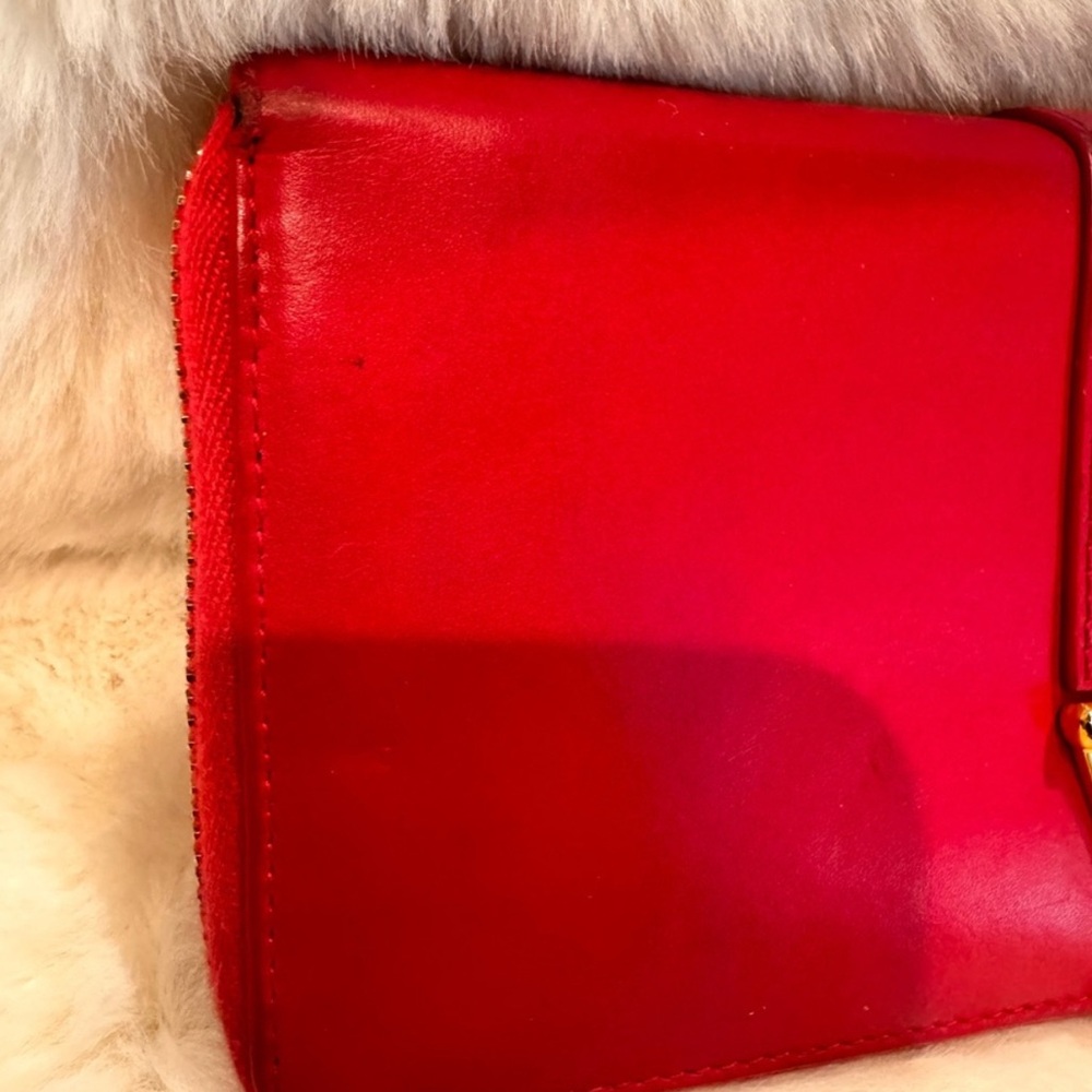 Saint laurent vintage pink calfskin continental wallet - Picture 3 of 15